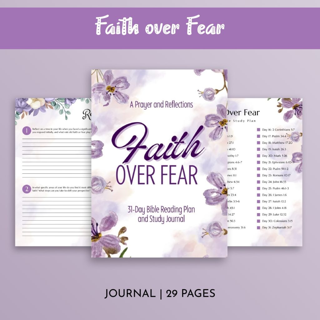 Faith over Fear Journal