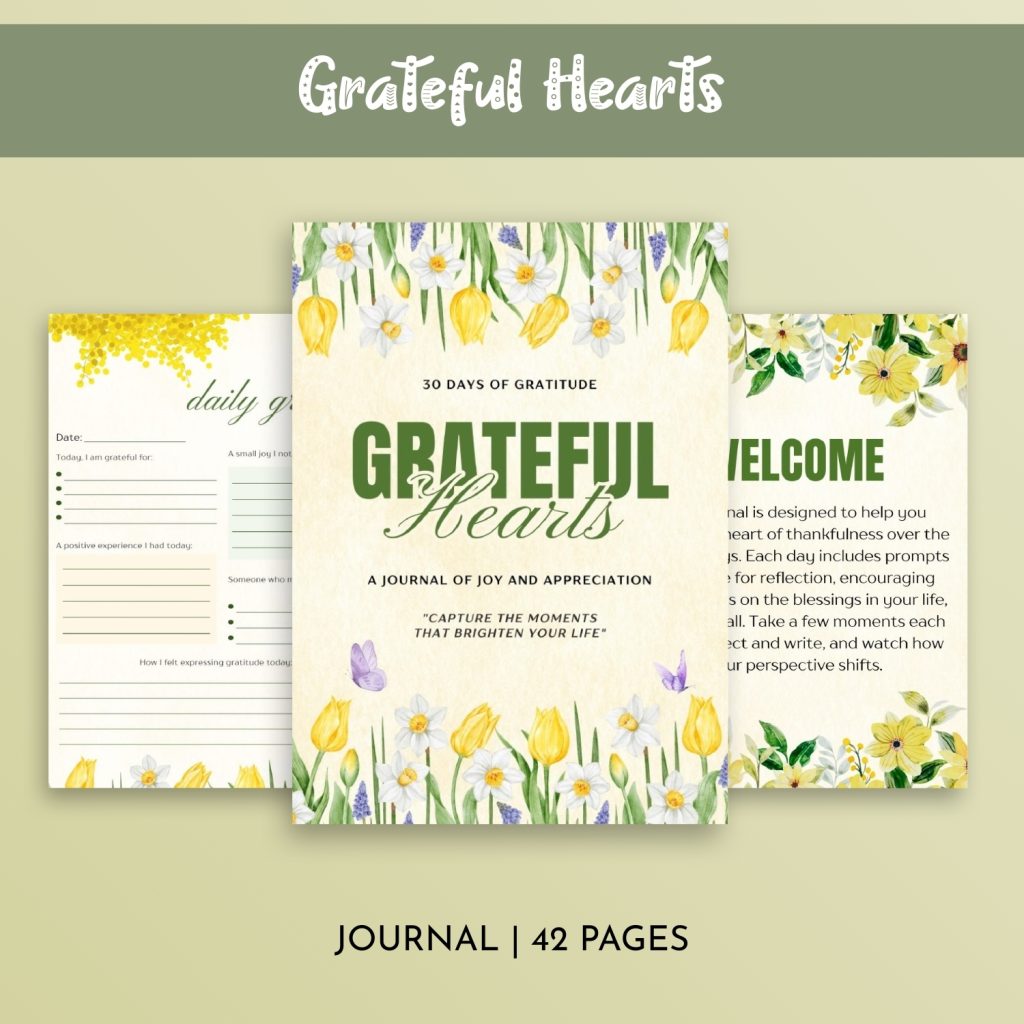 Grateful Hearts Journal